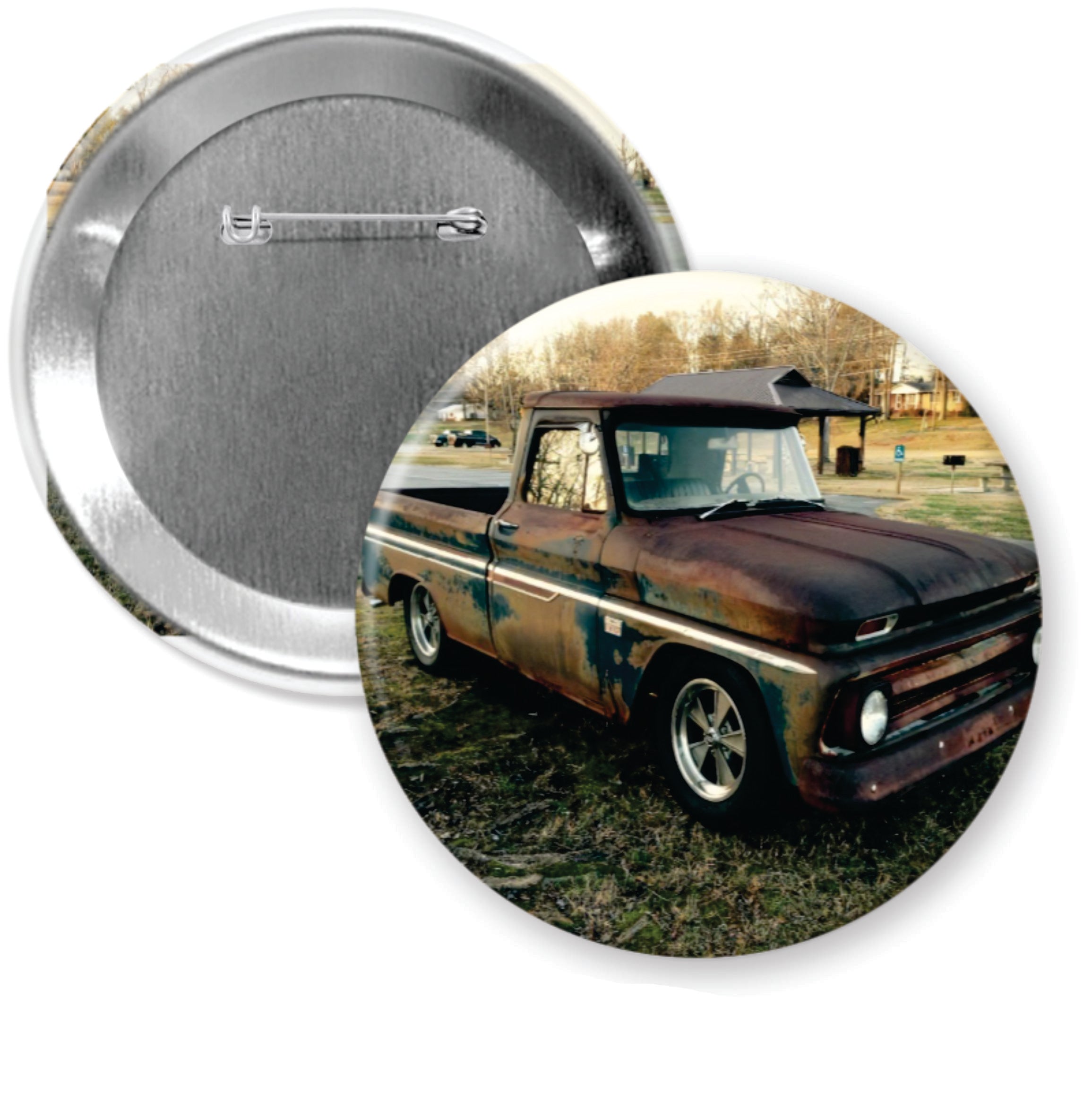 3-3.5 inch Button-Magnet-Mirror or Coaster